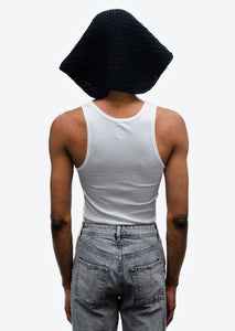 black headscarf